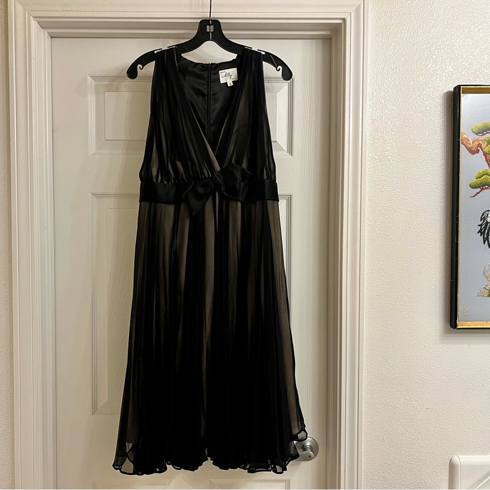 Milly Black Designer Cocktail Dress